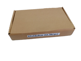 Die Cut Carton Box 27cmx16cmx5cm