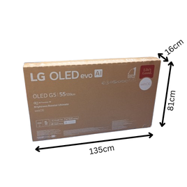 55 Inch Used TV Carton Box (135cmx81cmx16cm)