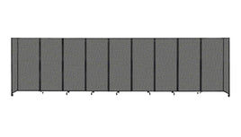 High Quality Movable Room Divider Screen- 9 Panels -(Soft Fabric)- (H)1.83M(L)7.62M(W)3CM