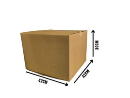New Carton Box : 42cm(L) x 42cm(W) x 30cm(H)