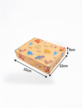 Die Cut New Carton Box 32cmx22cmx9cm