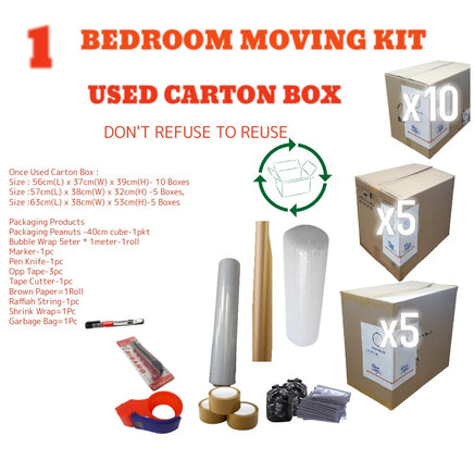 1 bedroom moving kit