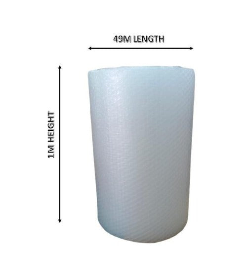 27mm.Dia Bubble Wrap Roll Size 1M X 49M cartonbox.sg