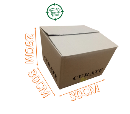 Once Used Carton Box : 30cm(L) x 30cm(W) x 26cm(H) Success