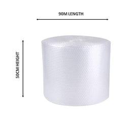 Bubble Wrap Roll (90m x 0.5m) - CartonBox.Sg