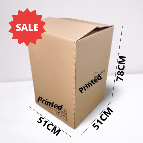 New Carton Box Printed : 51cm(L) x 51cm(W) x 78cm(H)| cartonbox.sg