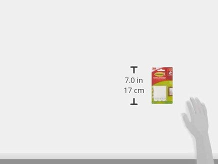 Command CAD17201ES Medium Picture Hanging Interlocking Fastener White - CartonBox.Sg
