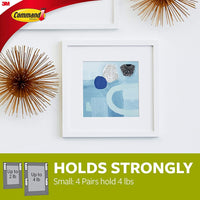 Command Picture Hanging Strips, Small, White, 18-Pairs (PH202-18NA) - Easy to Open Packaging - CartonBox.Sg