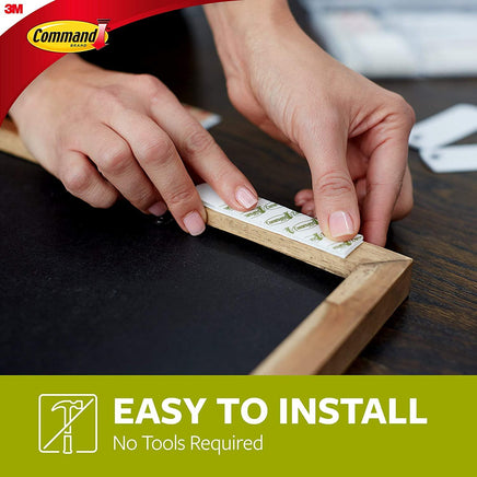Command Picture Hanging Strips, Small, White, 18-Pairs (PH202-18NA) - Easy to Open Packaging - CartonBox.Sg