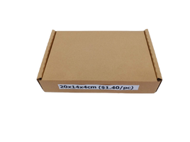 Die Cut Carton Box 20cmx14cmx4cm