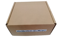 Die Cut Carton Box 20cmx20cmx10cm
