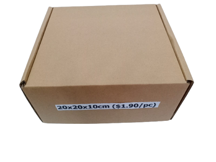 Die Cut Carton Box 20cmx20cmx10cm