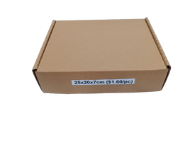 Die Cut Carton Box 25cmx20cmx7cm