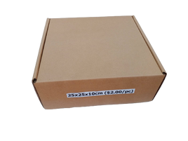 Die Cut Carton Box 25cmx25cmx10cm
