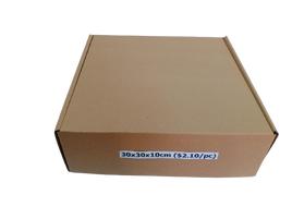 Die Cut Carton Box 30cmx30cmx10cm