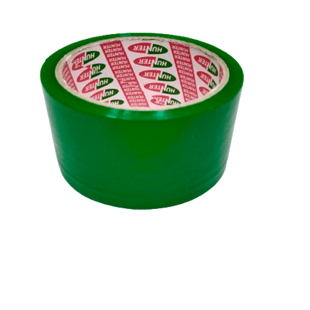 Green Color OPP Tape 48mm x 40yds - CartonBox.Sg