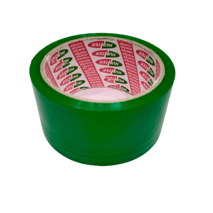 Green Color OPP Tape 48mm x 40yds - CartonBox.Sg