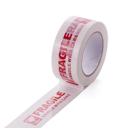 OPP Printed Fragile Tape - CartonBox.Sg