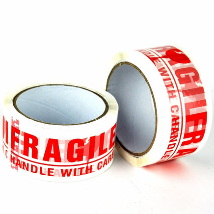 OPP Printed Fragile Tape - CartonBox.Sg