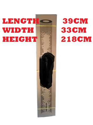 Once Used Carton Box (TALL) : 39cm(L) x 33cm(W) x 218cm(H)
