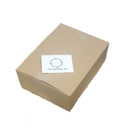 New Carton Box : 31cm(L) x 23cm(W) x 9cm(H) - CartonBox.Sg