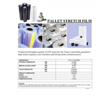Pallet Stretch Film  Wrap  6pcs =1Box=$54 - CartonBox.Sg
