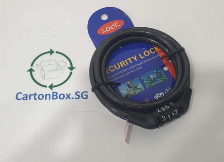 SECURITY NUMBER LOCK - CartonBox.Sg