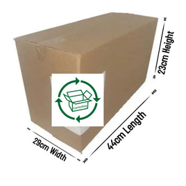 New SW Single Wall Carton Box : 44cm(L) x 29m(W) x 23cm(H)