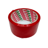 Red Color OPP Tape 48mm x 40yds - CartonBox.Sg
